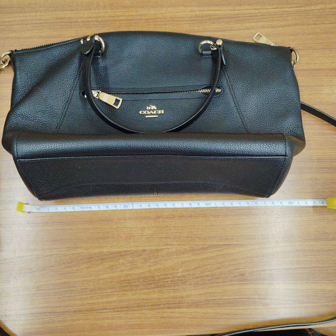 COACH コーチ 2WAYショルダーバックプレーリーサッチェル ペブルドレザー