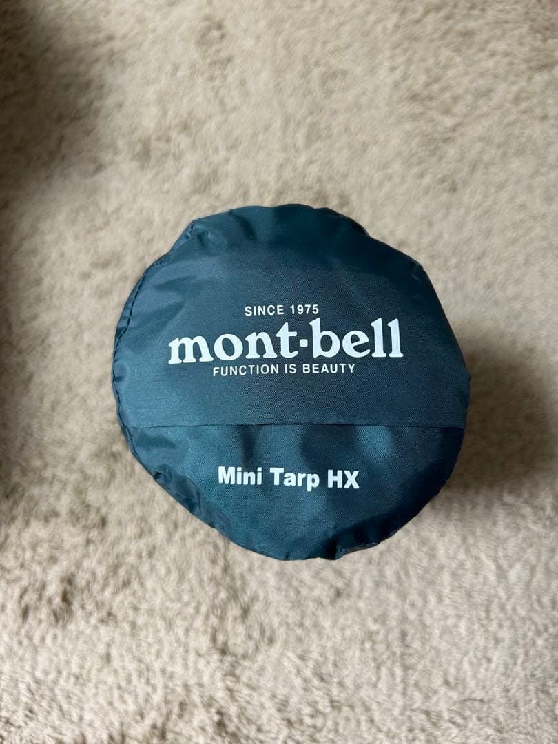 mont-bell Mini Tarp HX ポール付き