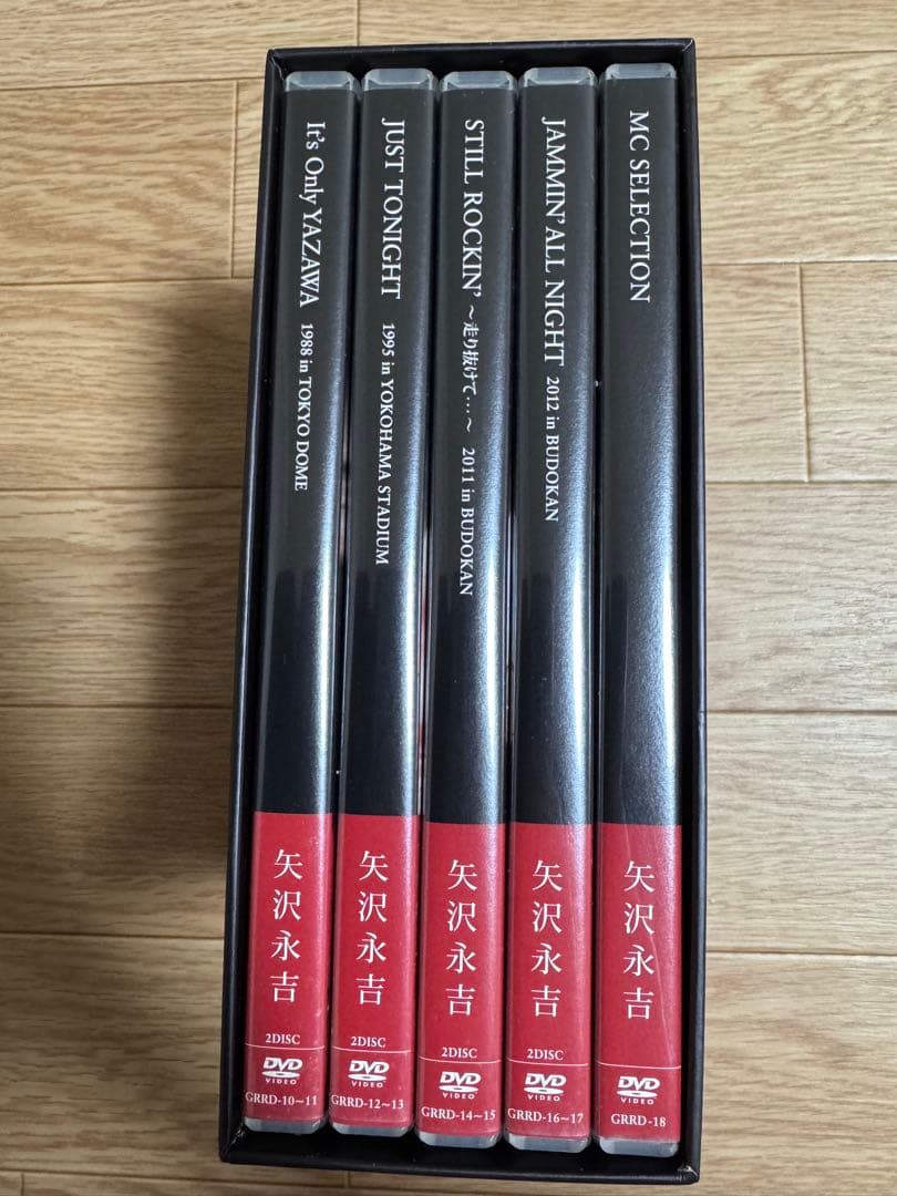 矢沢永吉　TREASURE BOX DVDセット