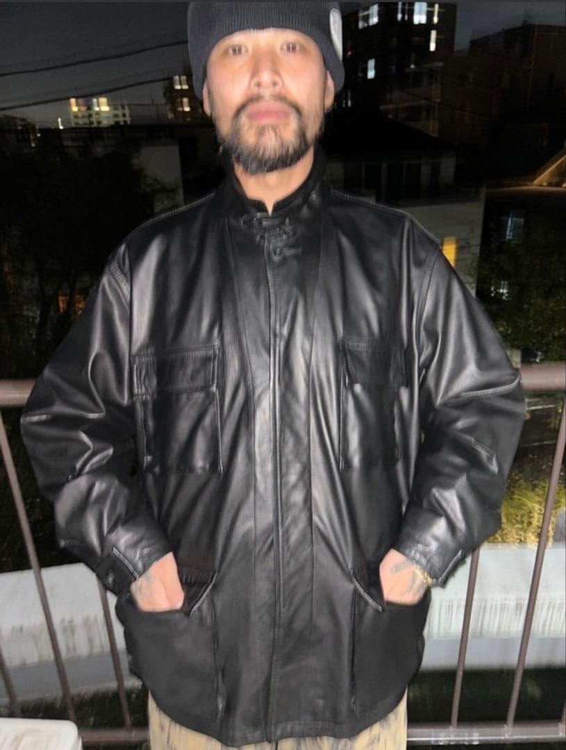 exodus BDU LEATHER JACKET エクソダス レザージャケット