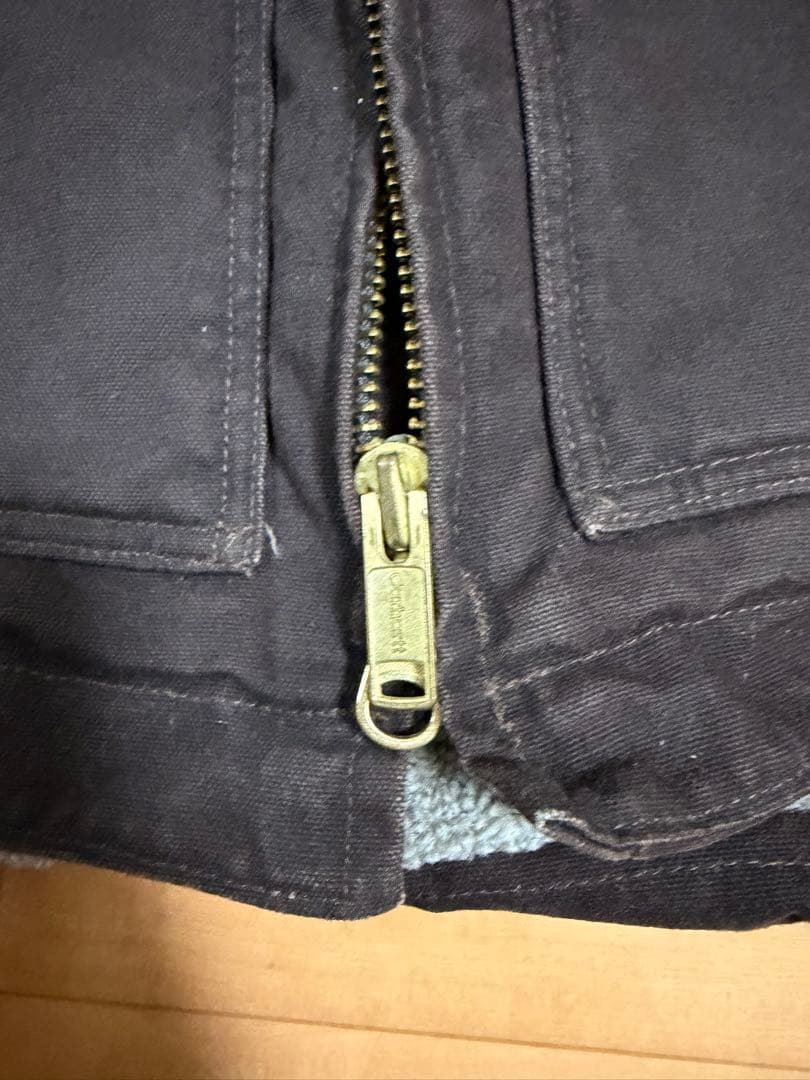 Carhartt カーハートブラウン ダックジャケット デトロイトジャ