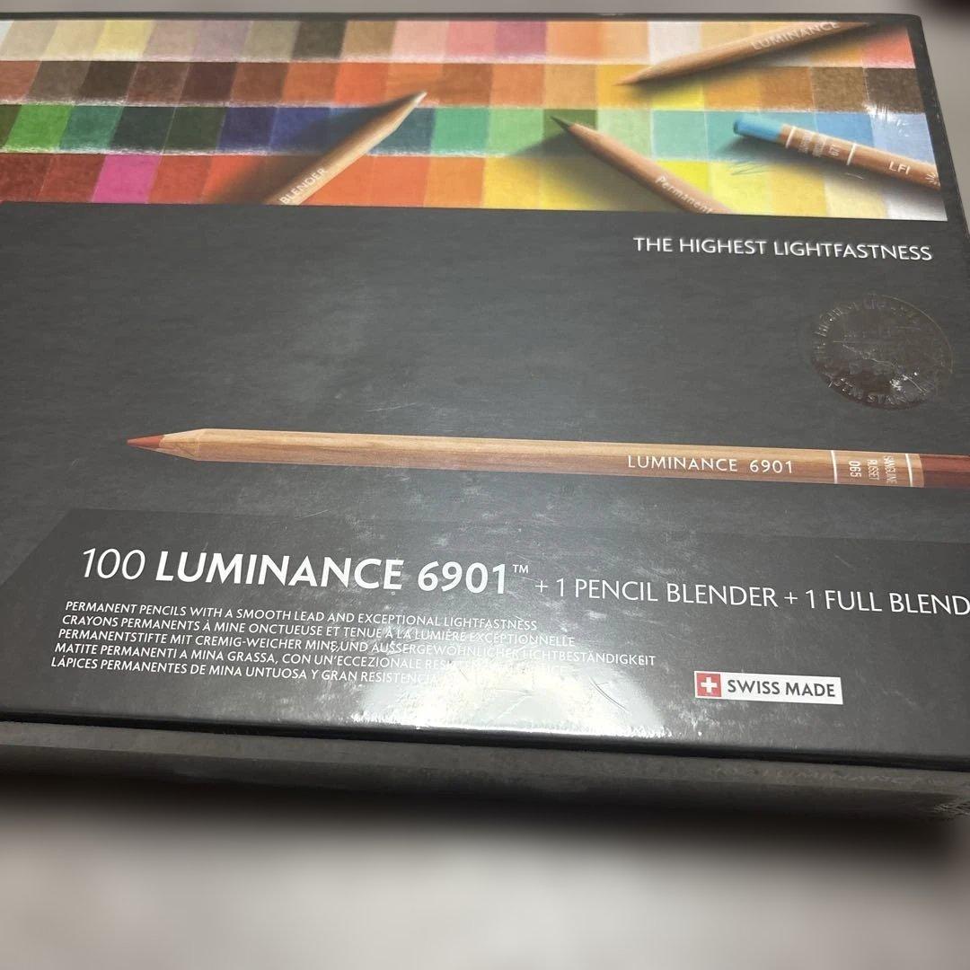 新品未開封　カランダッシュ　ルミナンス6901　油性色鉛筆　100色セット