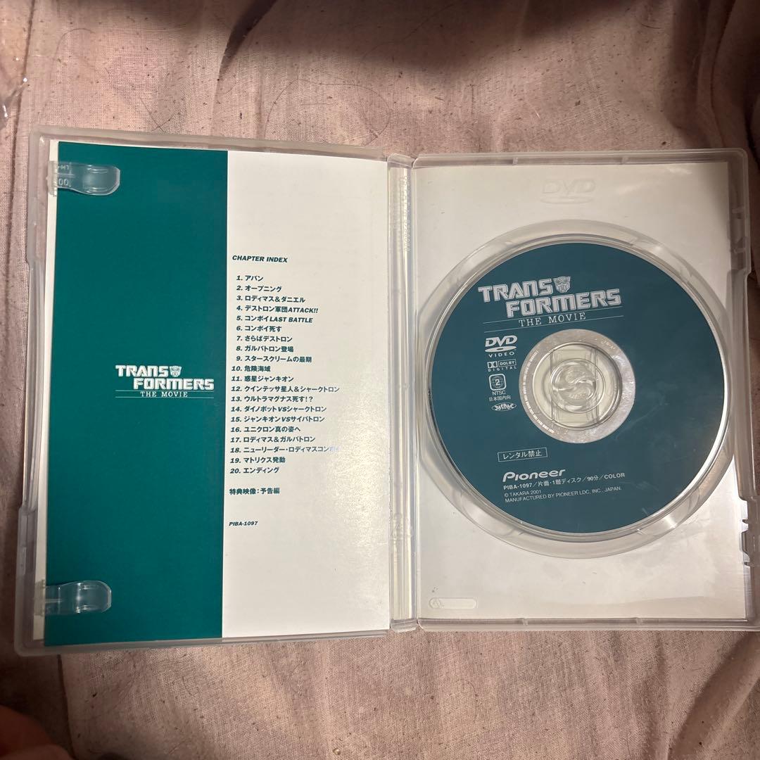 洋画・外国映画 TRANSFORMERS THE MOVIE DVD