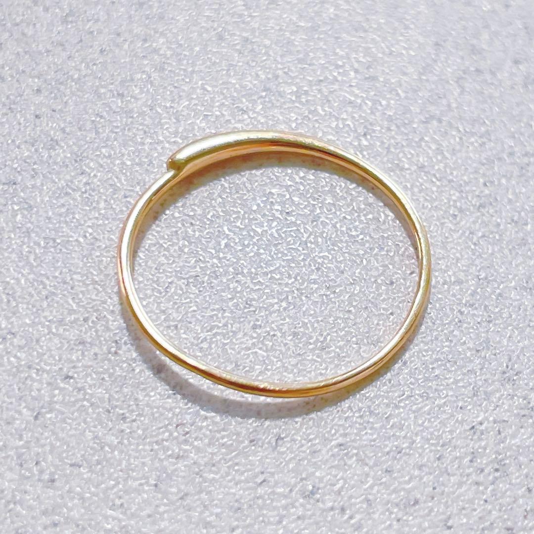 も*ん様 美品 L&CO. K10 デザインリング