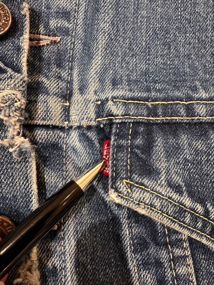a*2様 Levi's デニム　ジャケット　ジージャン　Gジャン　ヴィンテージ