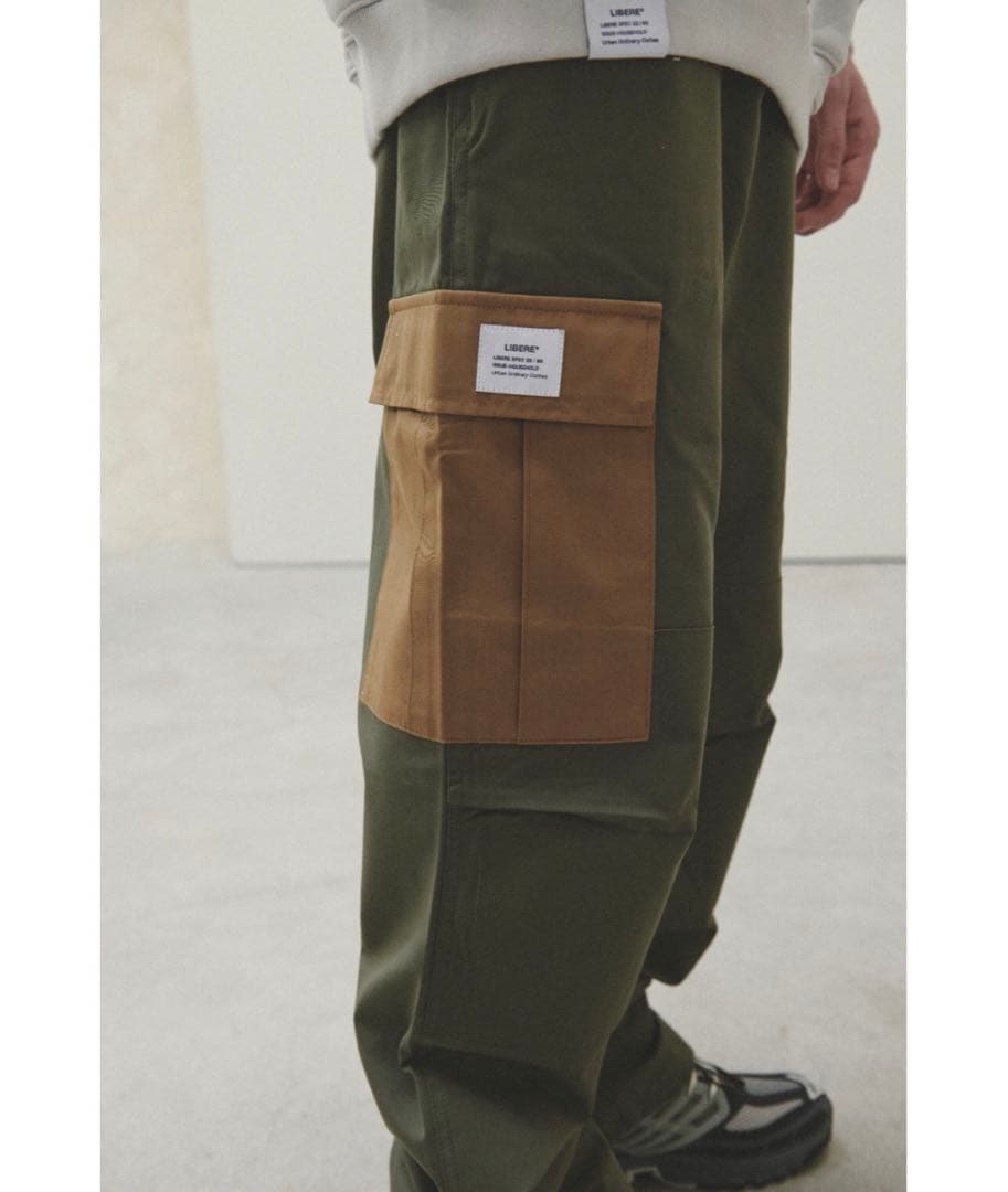 LIBERE / カーゴパンツ / 新品未使用 / カーキ / サイズ3