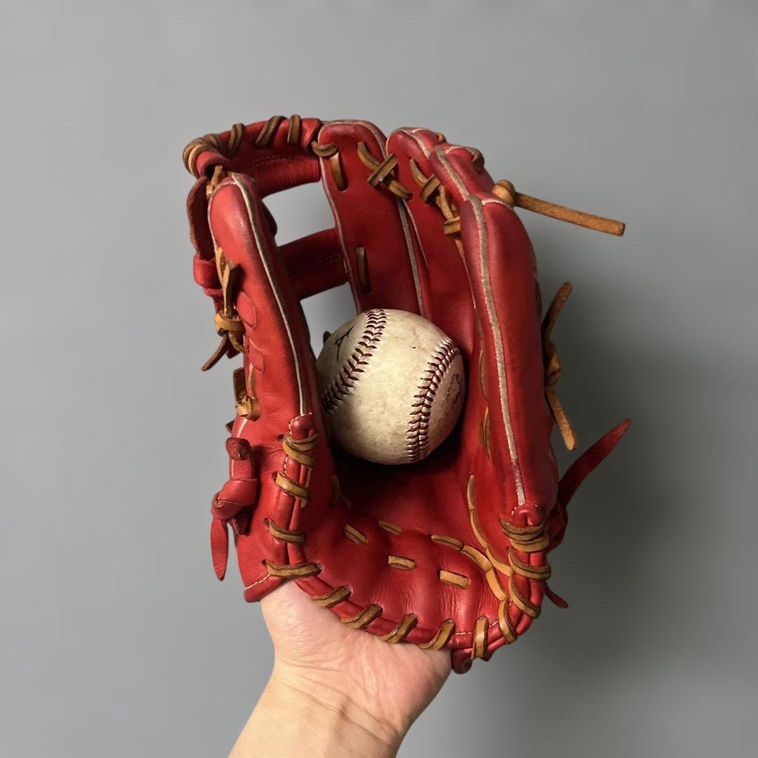 1409 ミズノ グローバルエリート 極美品 即戦力 軟式少年 内野手用グローブ