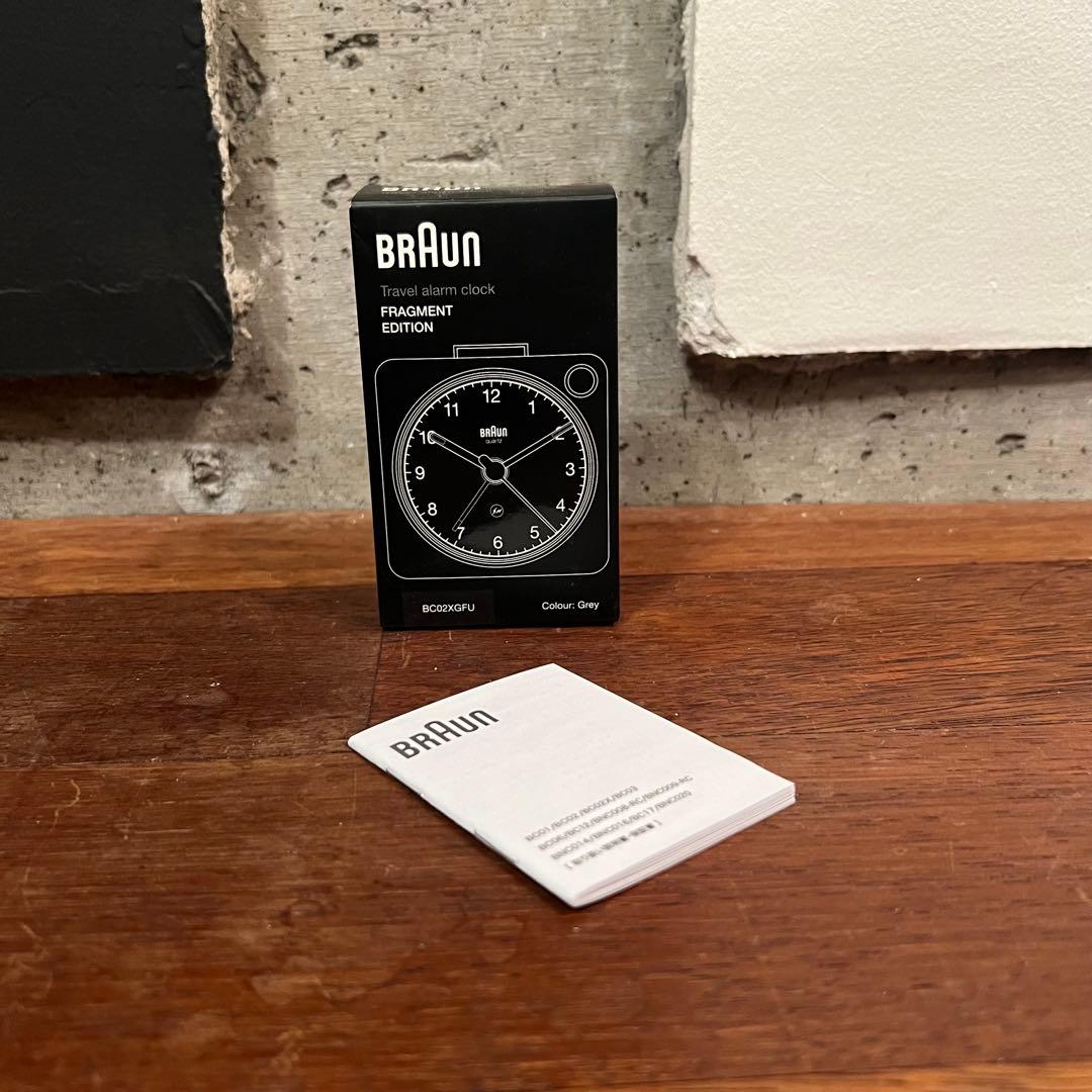 インテリア時計 BRAUN Travel alarm clock FRAGMENT