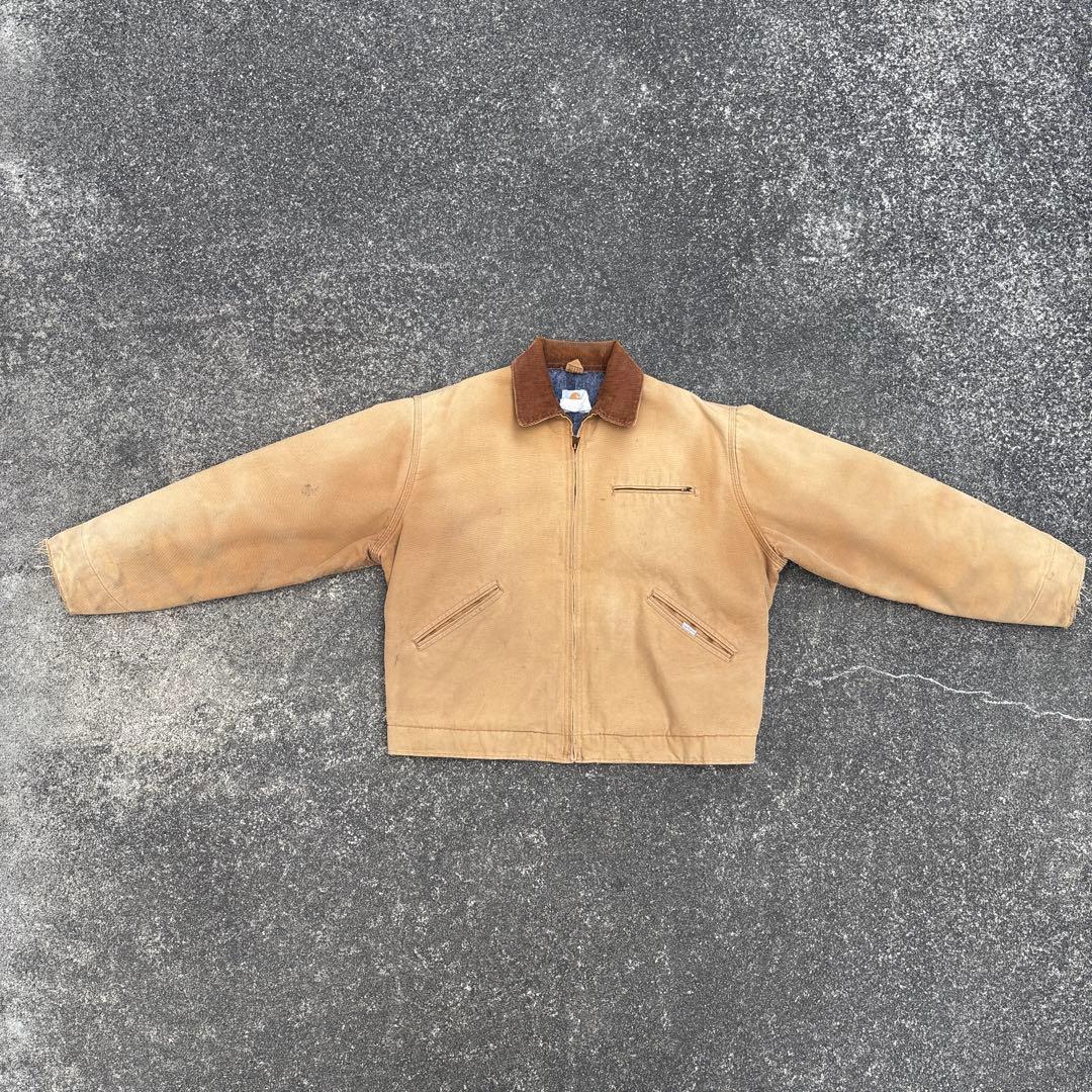 j*j様 80s Carhartt J97デトロイトJKTキャメル 極上フェード