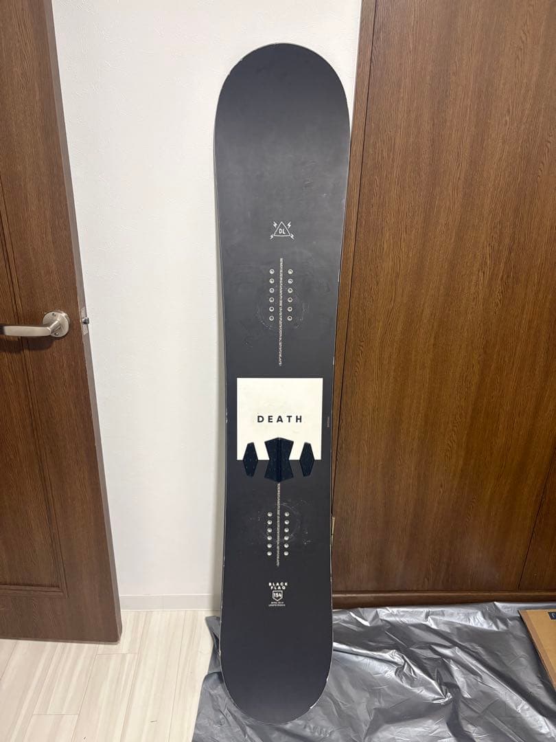 スノーボード DEATH LABEL BLACK FLAG 154cm