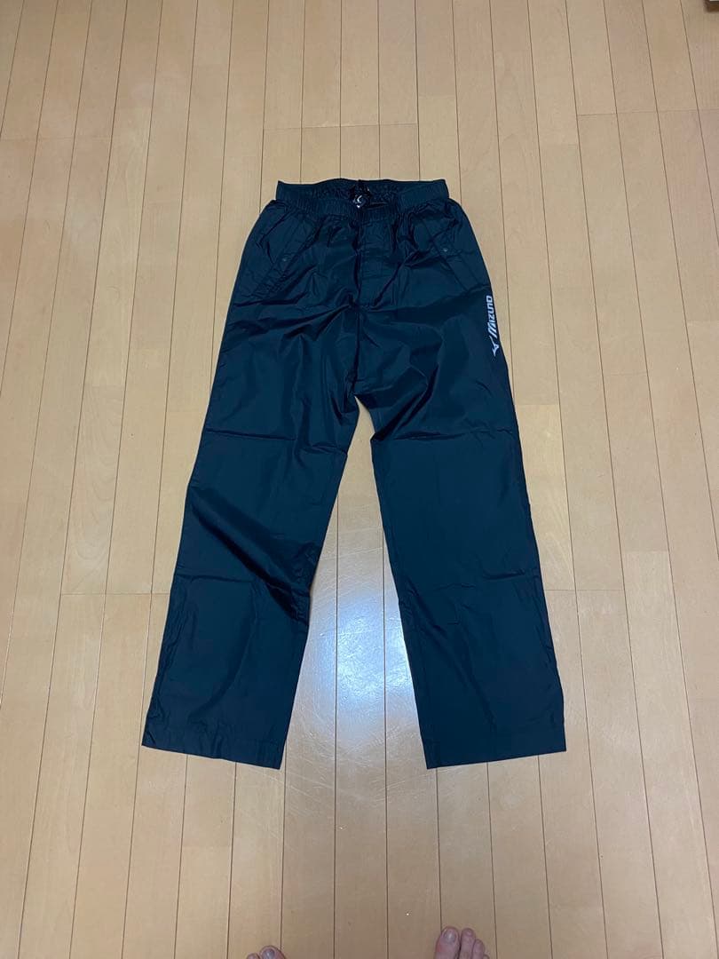未使用　MIZUNO GOLF レインスーツ上下　雨具　カッパ　キャップ
