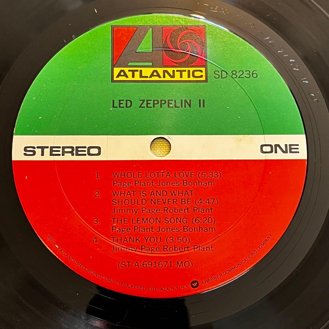 US LP レッドツェッペリン LED ZEPPELIN 2 SD8326