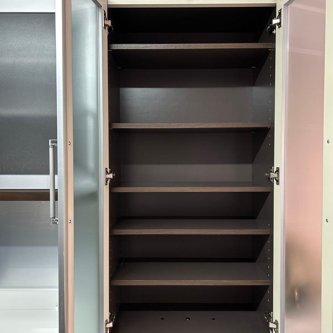 【専用】パモウナ 食器棚 カカオチェリー 60cm.120cm