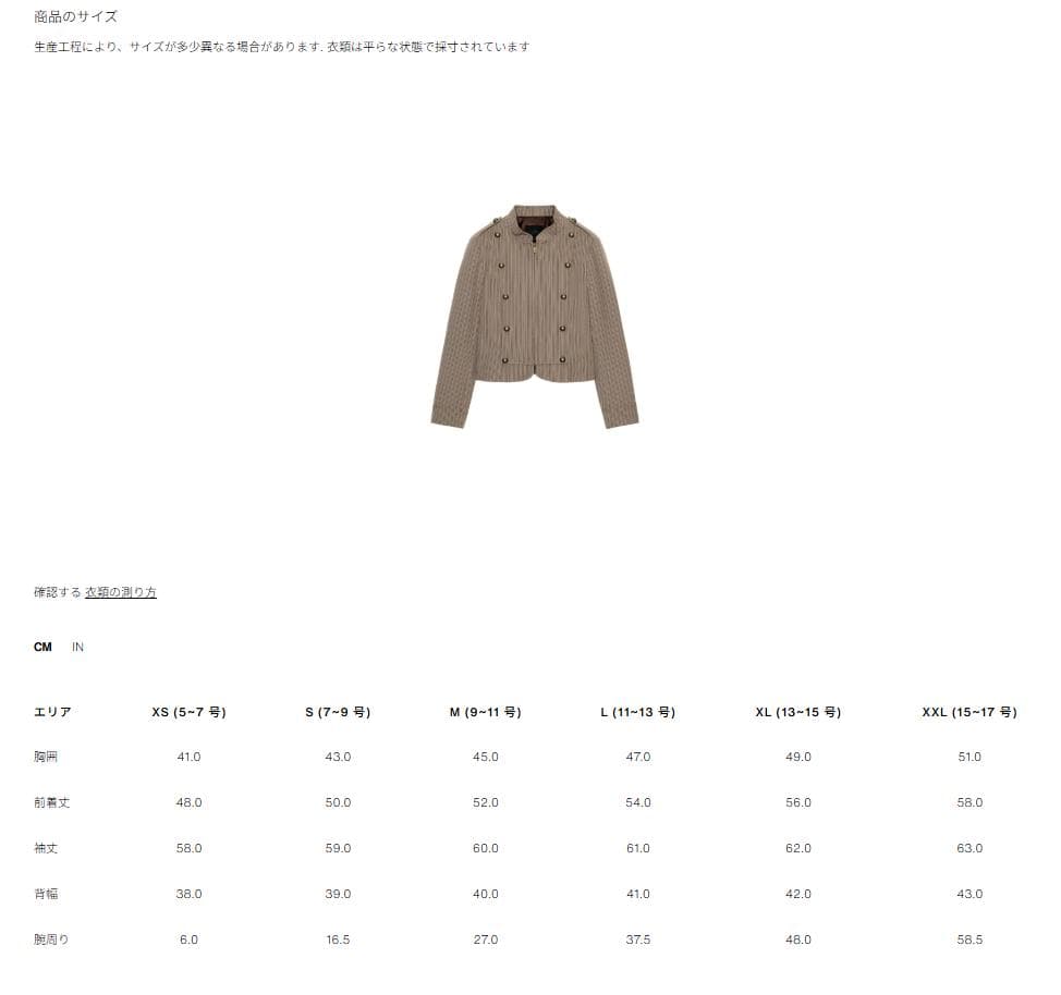 ZARA ストライプ柄フィットブレザー L　ナポレオン