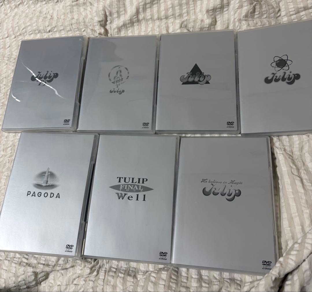 おまけ会報付きチューリップTULIP THE FILMS DVD BOX　７枚組