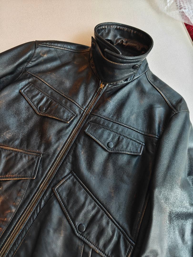 CCU / “WILL” ZIP JACKET レザージャケット ライダース