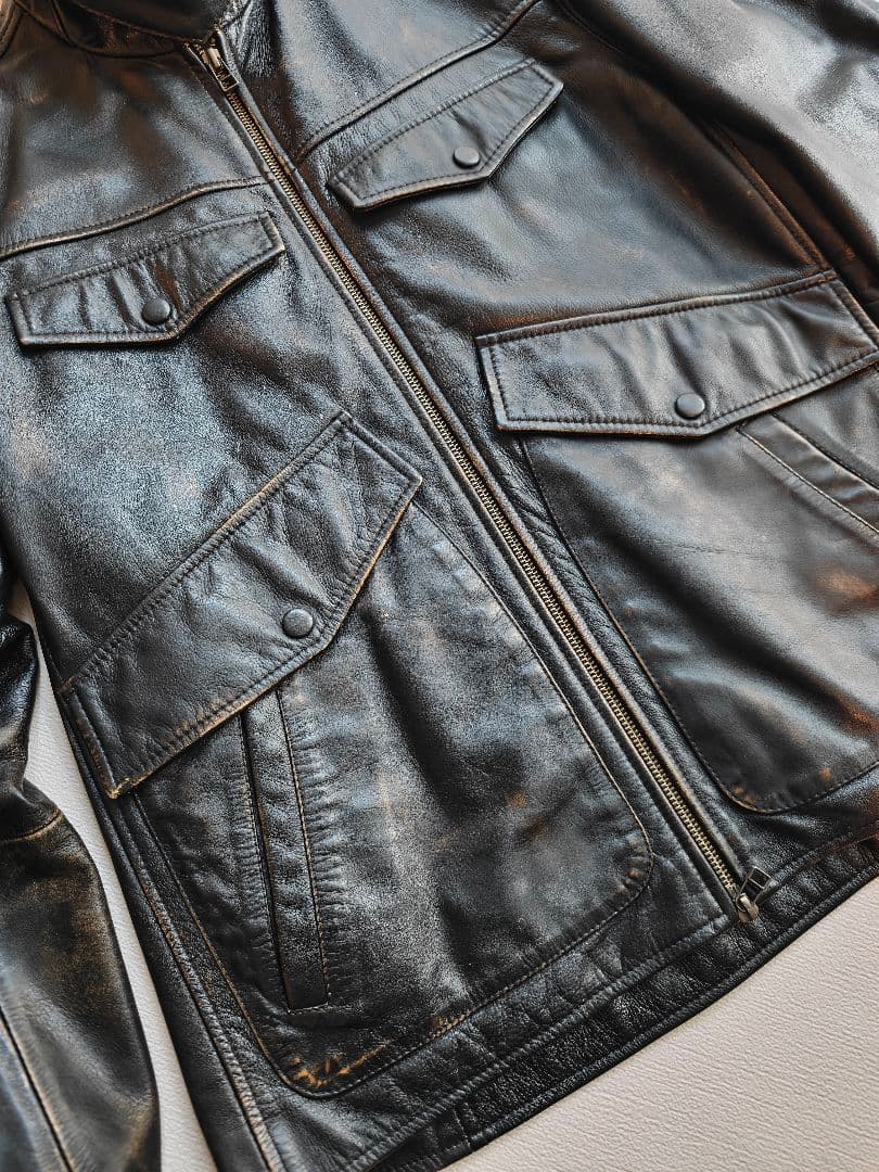 CCU / “WILL” ZIP JACKET レザージャケット ライダース