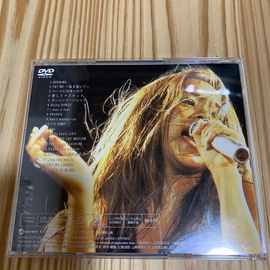 安室奈美恵　DVD 初回公演　1996年　ライブ　千葉マリンスタジアム