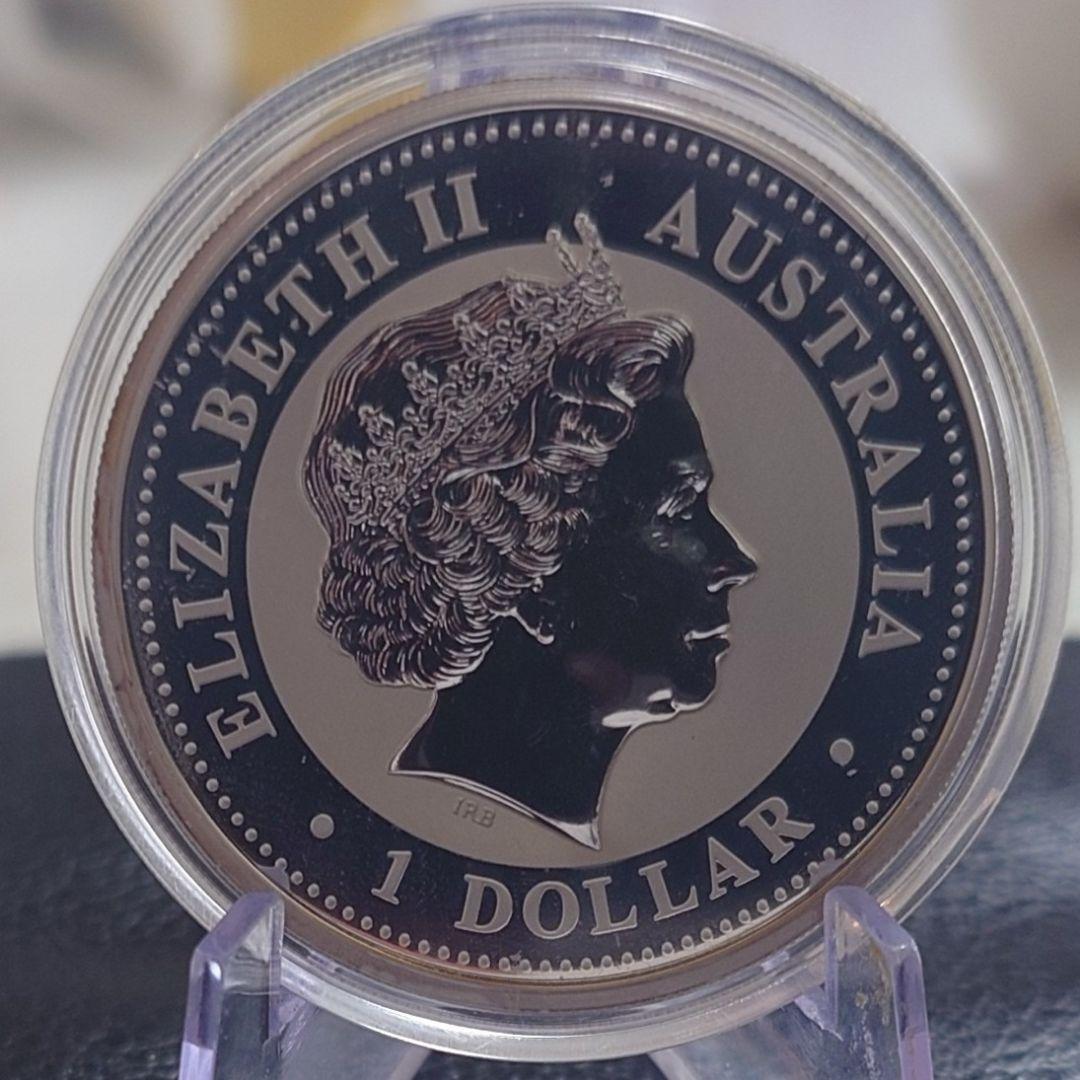 2006年 オーストラリア銀貨 1ドル 1オンス 日豪交流記念銀貨 SV999