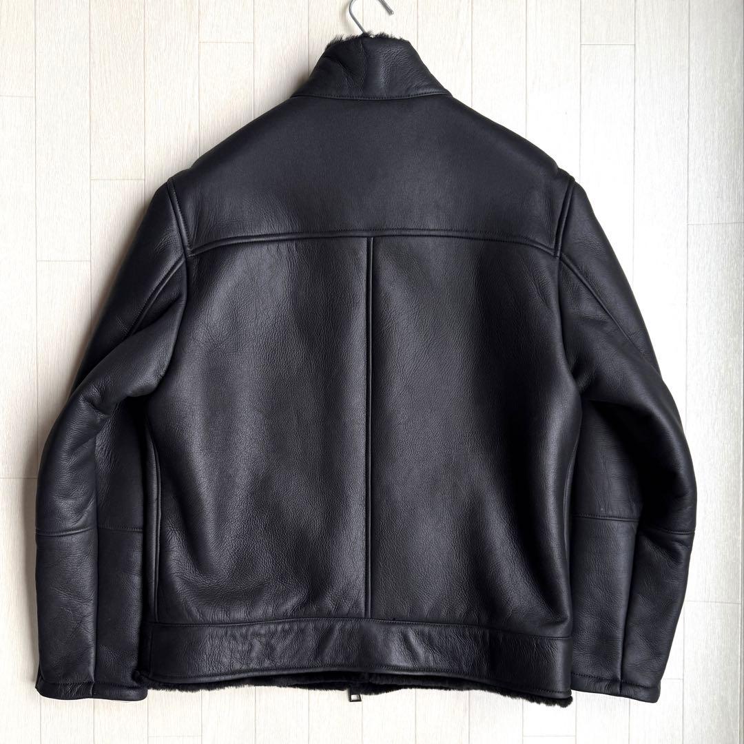 新品 L‘EDELLI レデッリ スペシャル ムートン レザー ジャケット