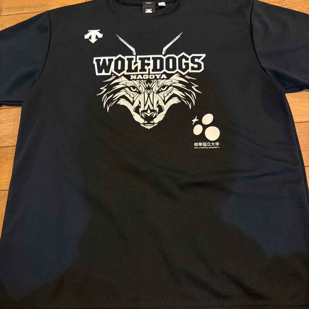 DESCENTE WOLFDOGS NAGOYA シャツ