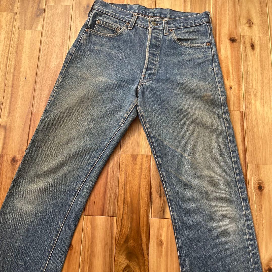 80s Levi's 501 リーバイス501 赤耳 ストレートデニム USA製