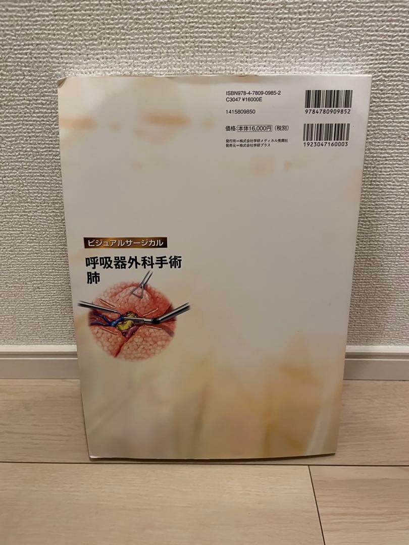 【美品・未裁断】ビジュアルサージカル 呼吸器外科手術 肺