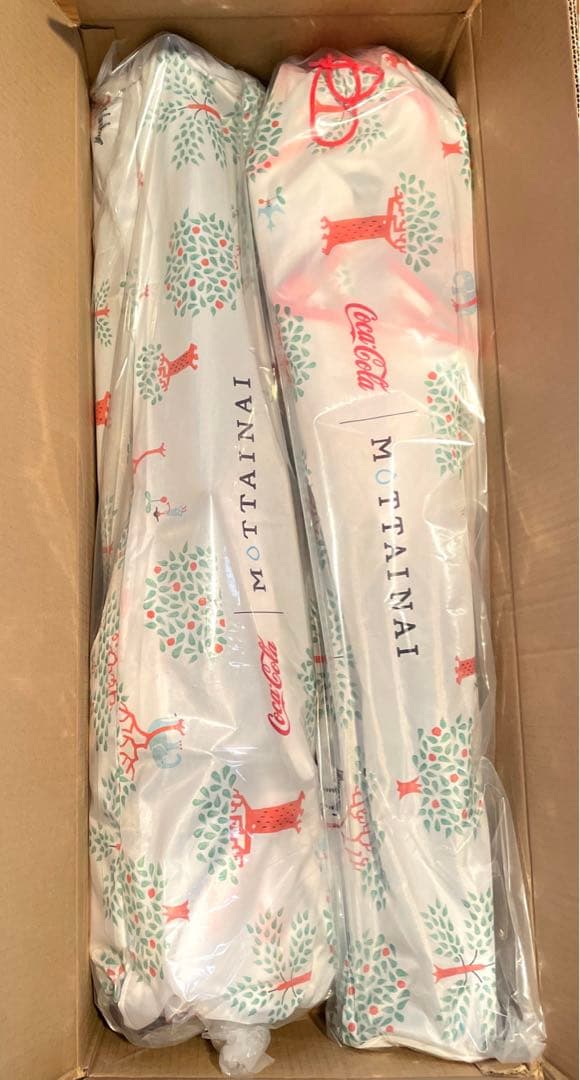 非売品　コカコーラ×MOTTAINAIコラボ　アウトドアチェアーペアセット