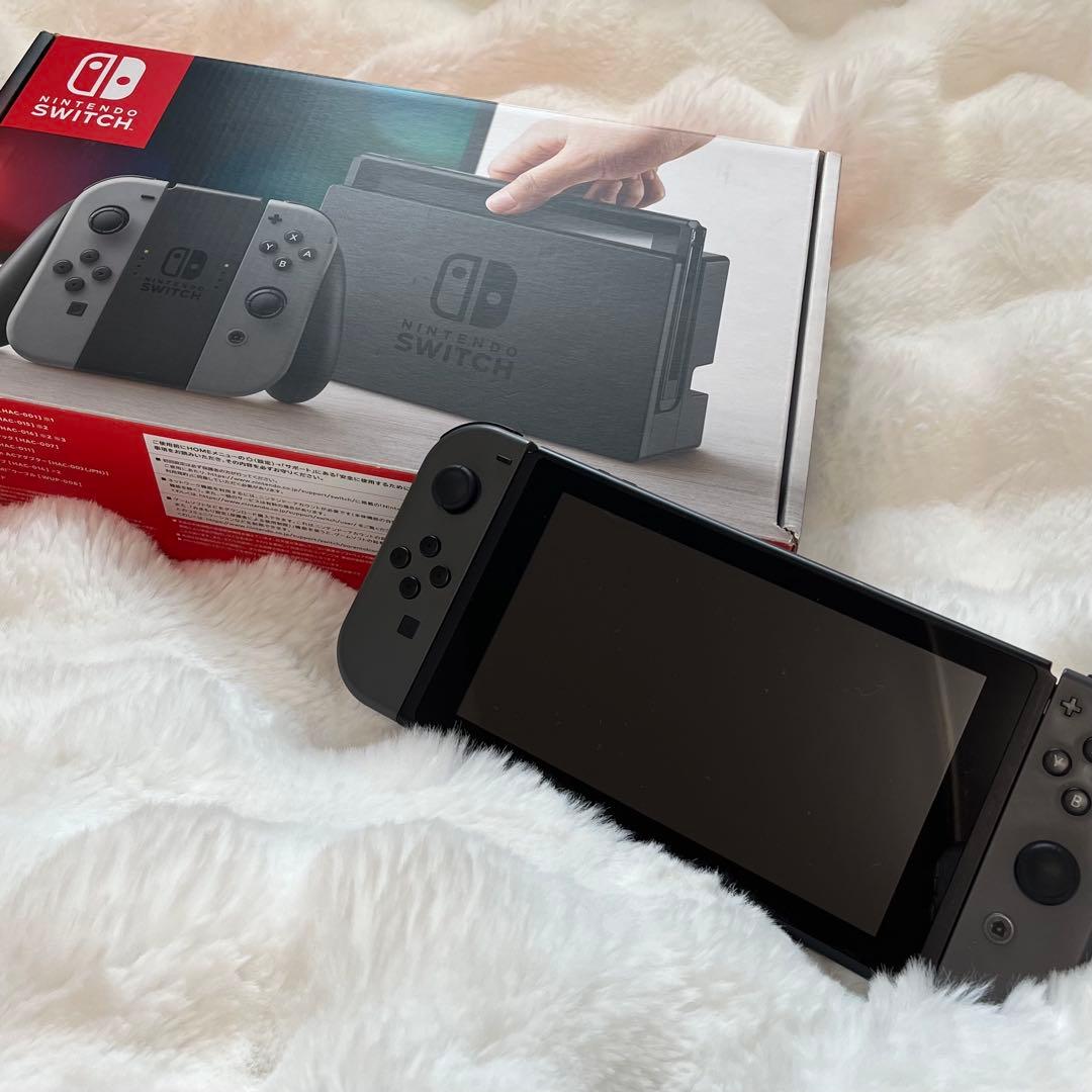 【匿名配送】　Nintendo Switch 任天堂　スイッチ　本体　グレー