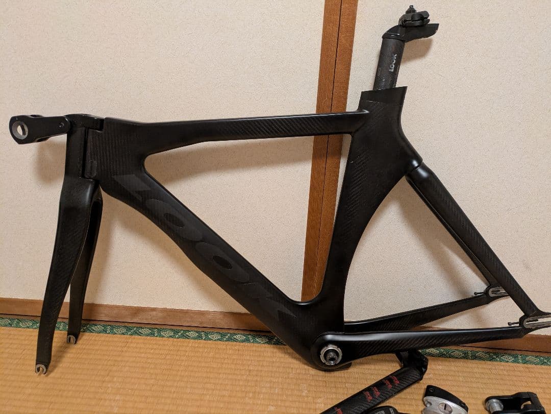 美品　LOOK KG496　サイズXS 純正パーツ多数付属