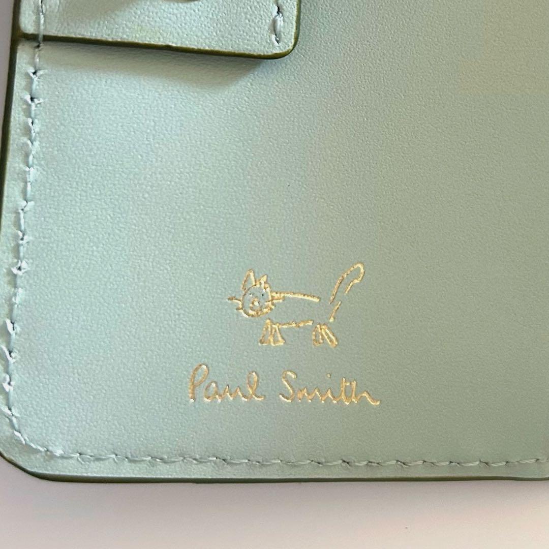 Paul Smith キーケース ケース ミックスドゥードゥル ミント