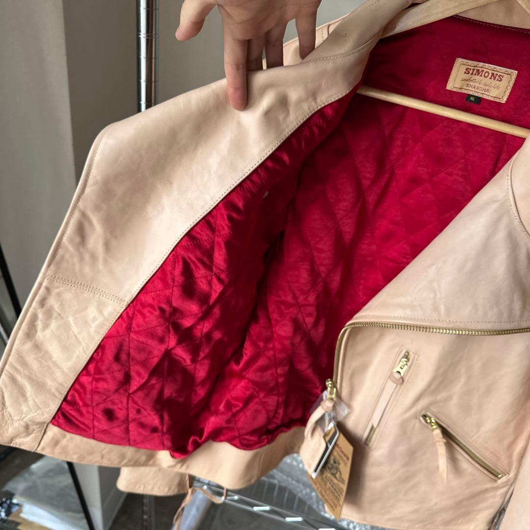 SIMONS サンマテオタイプ ヴィンテージ ホースハイド レザージャケット