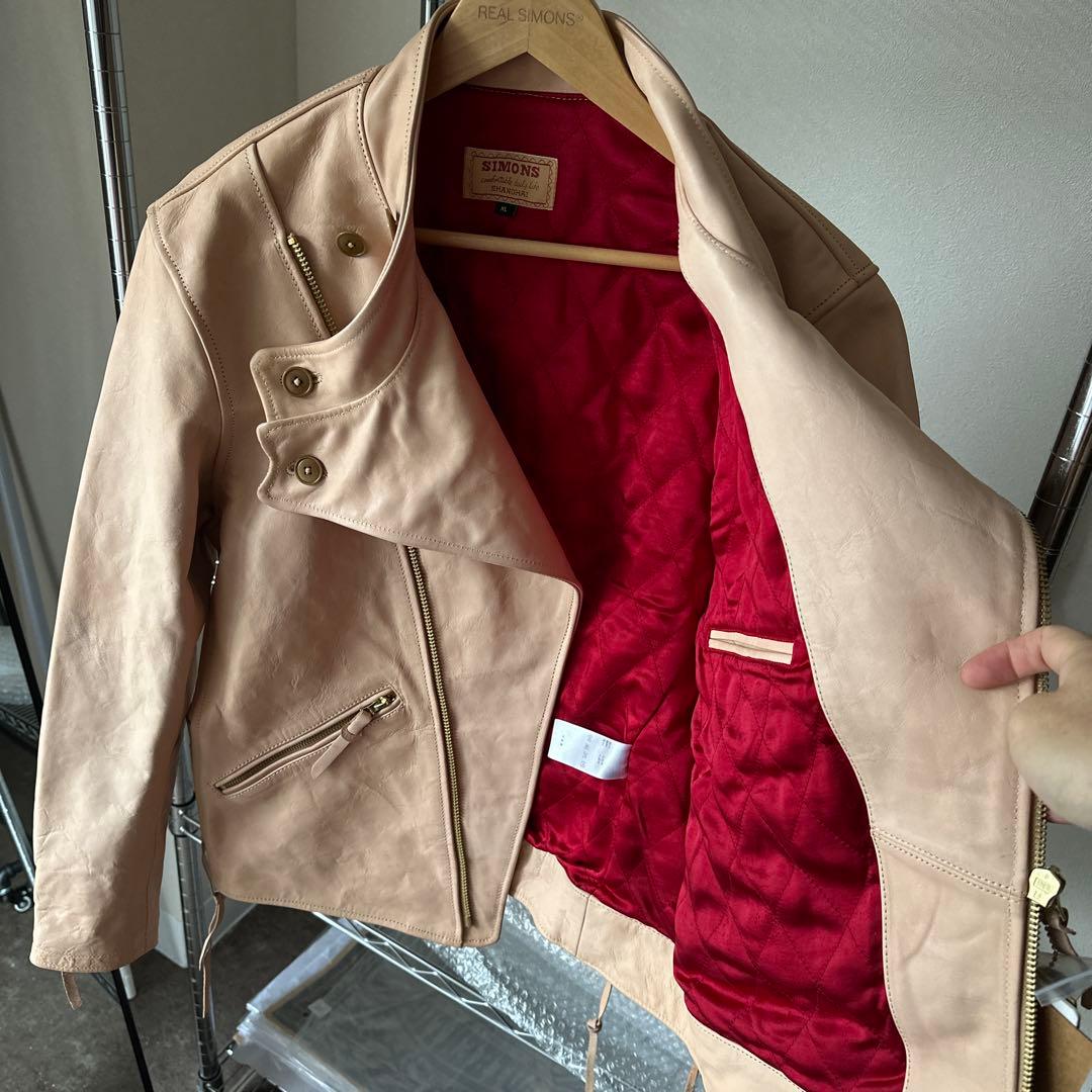 SIMONS サンマテオタイプ ヴィンテージ ホースハイド レザージャケット