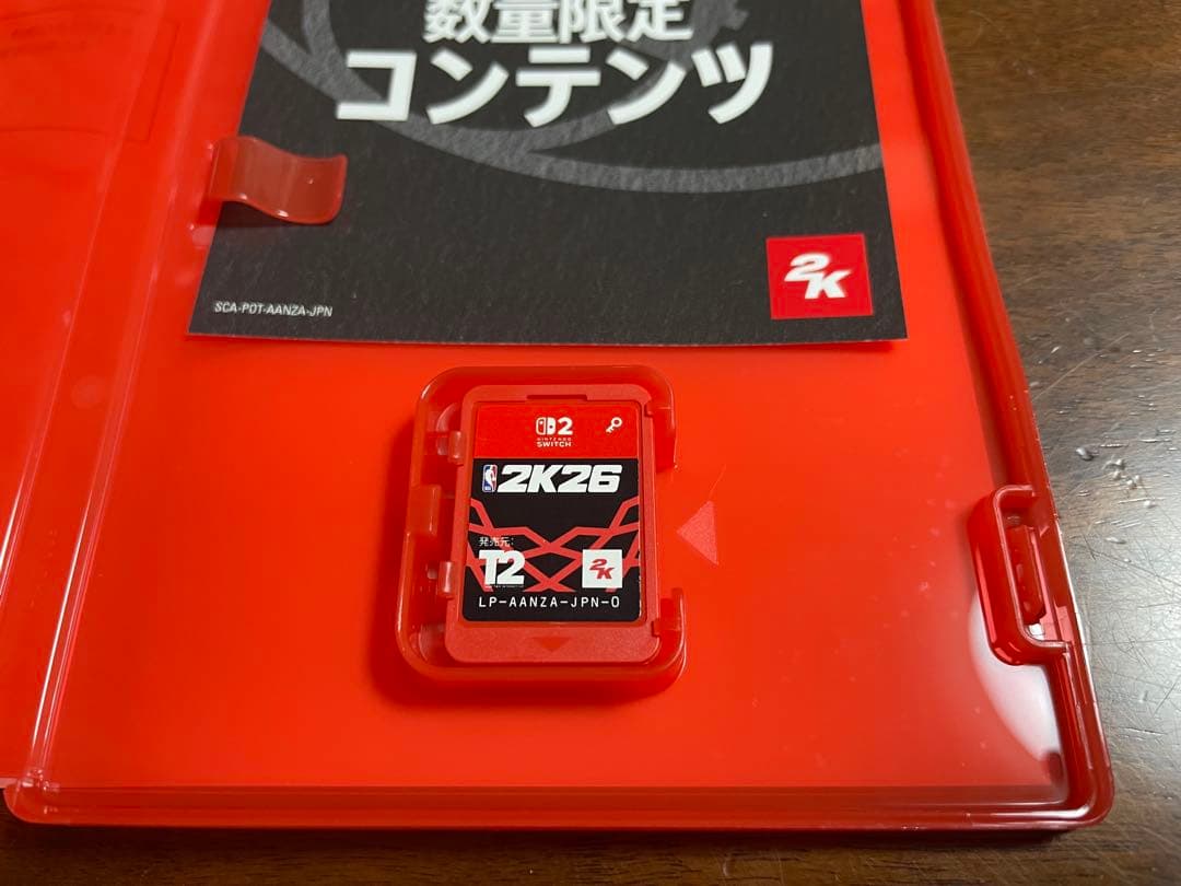 NBA 2K26 Nintendo Switch2 開封未使用