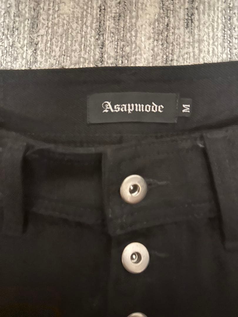 パンツ asapmode Stacked Loose Fit Jeans M