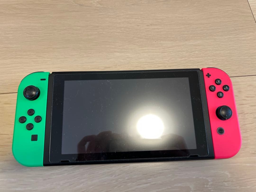 Nintendo Switch 本体 スプラ仕様ジョイコンセット
