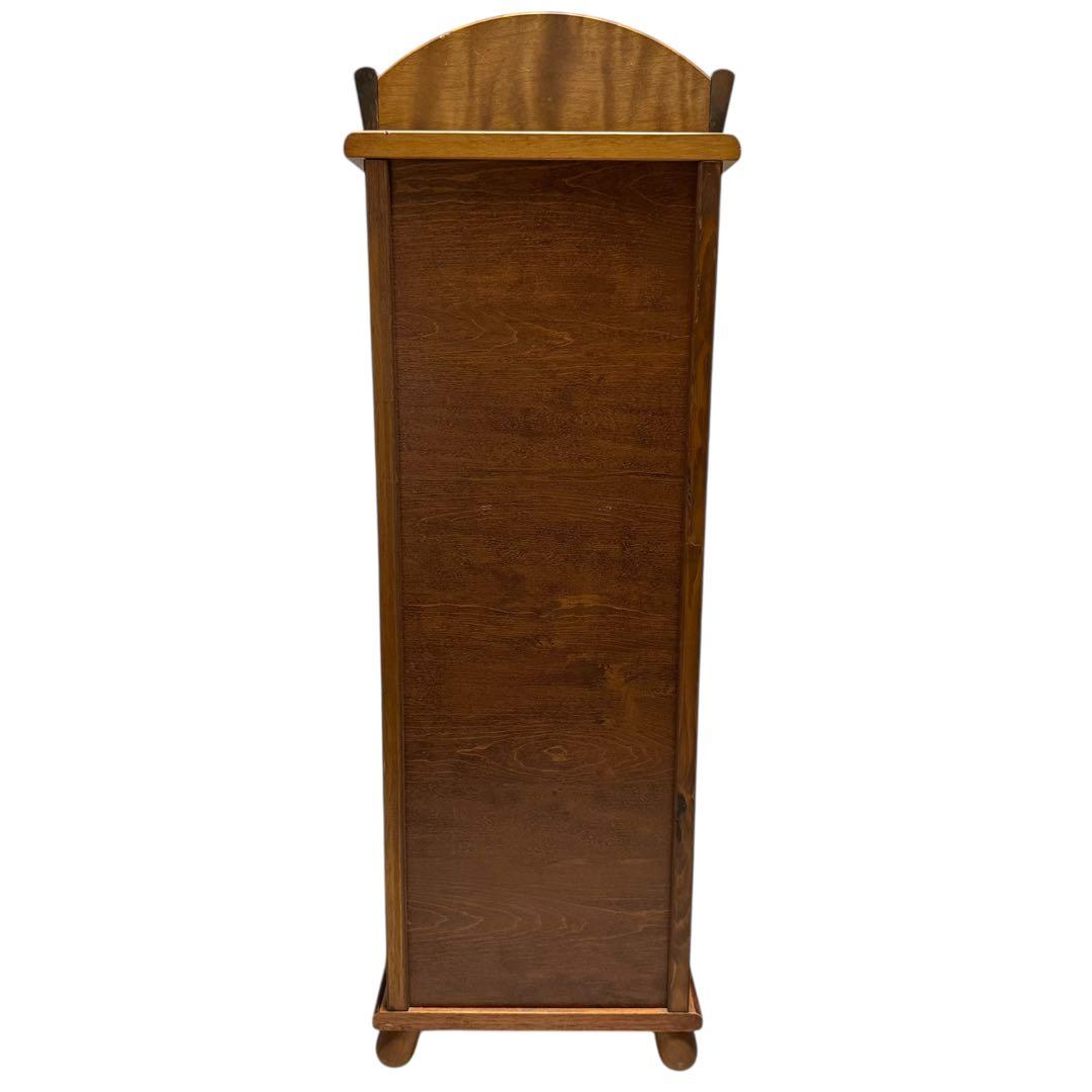 【美品】昭和レトロ 電話台 アケボノ工芸 アンティーク家具 99-9
