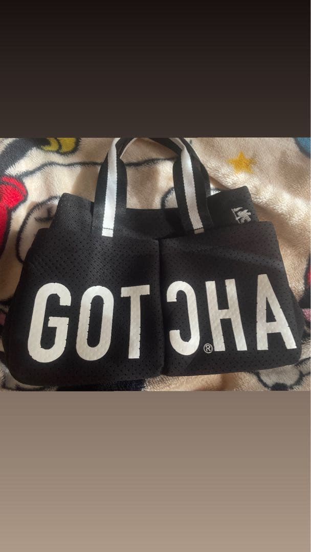 GOTCHAメッシュトートバッグブラック早く手放したいのでお値下け対応してます！