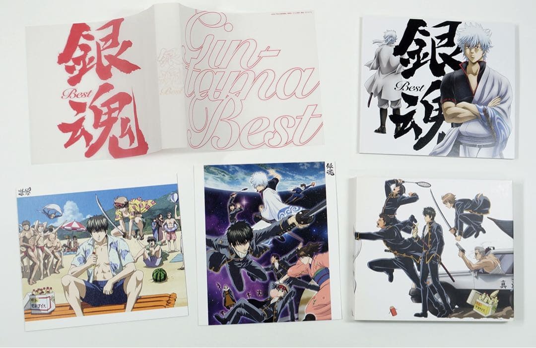 銀魂 BEST 1・2・3 ・4 CD 4枚セット 期間生産限定盤ベストアルバム