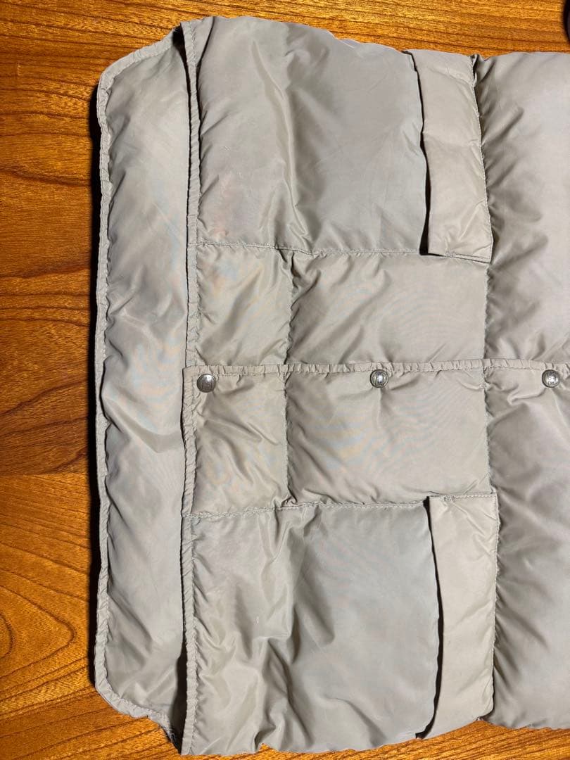 美品 80s L.L.Bean 縦型ポケット グースダウン ベスト ベージュ L