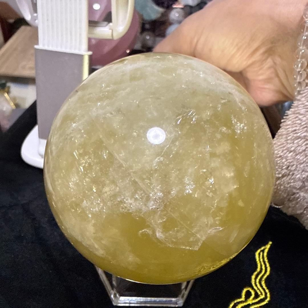天然石 シトリンスフィア