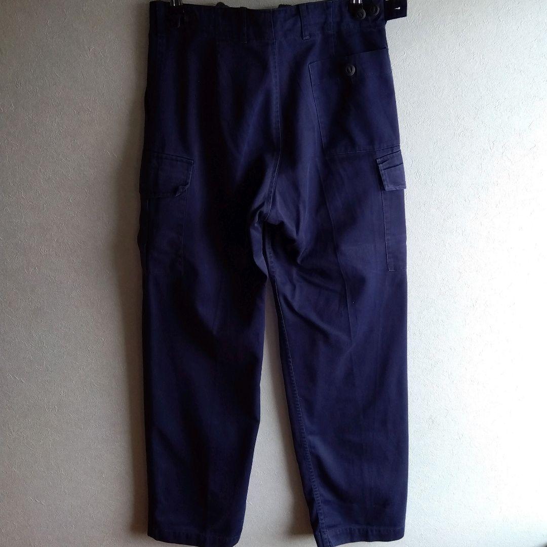 イギリス軍 ロイヤルネイビー カーゴパンツ 前期型　 Navy メンズ