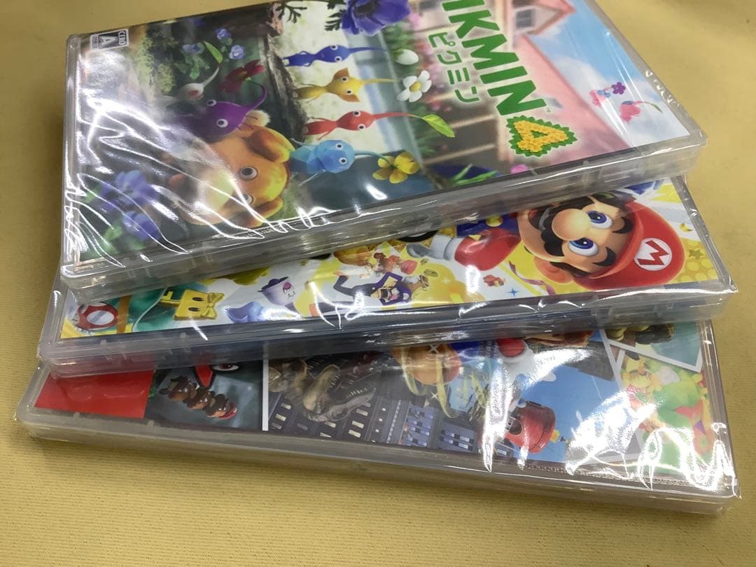 SWITCH スーパーマリオパーティ、ピクミン4他ソフト3本セット