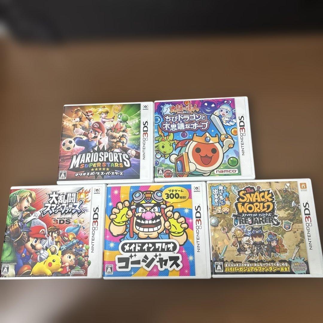 Nintendo3DSソフト5つ