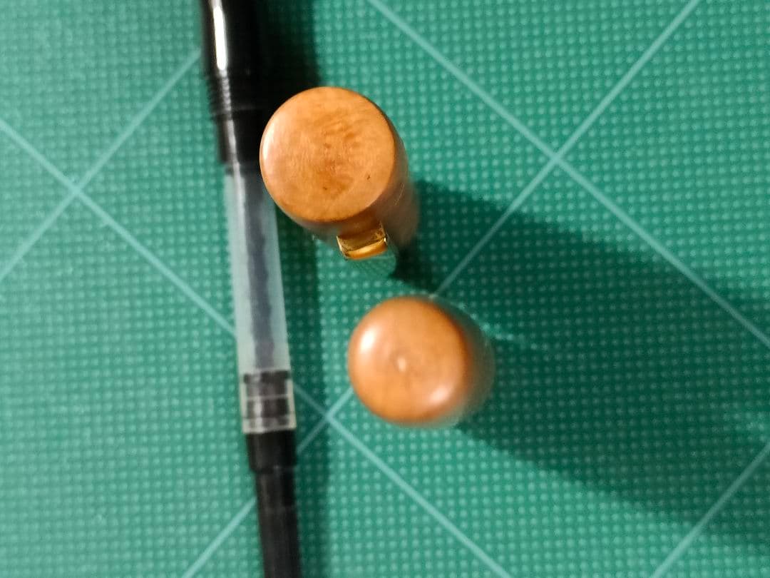 14k 万年筆 木軸