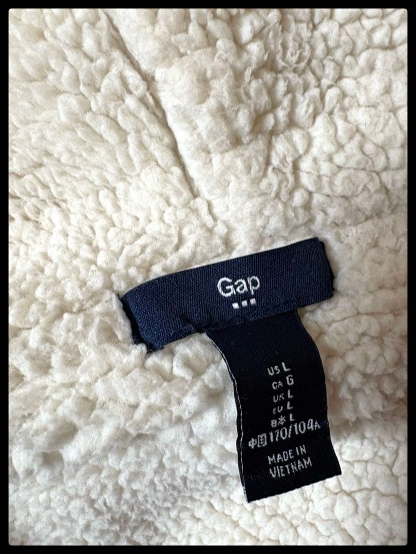 amcco♡【Gap ギャップ】バーガンディ♡裏ボアジップアップパーカー♡