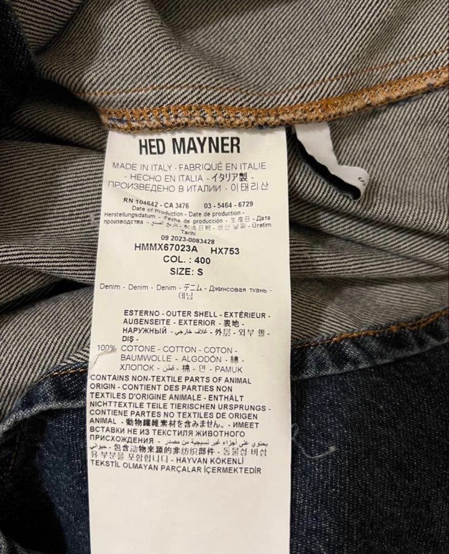 ひ*人様 HED MAYNER デニム ジャケット シャツ