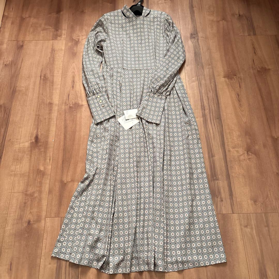 新品　years 定価¥2万5000円　ロング長袖ワンピース　スコットクラブ