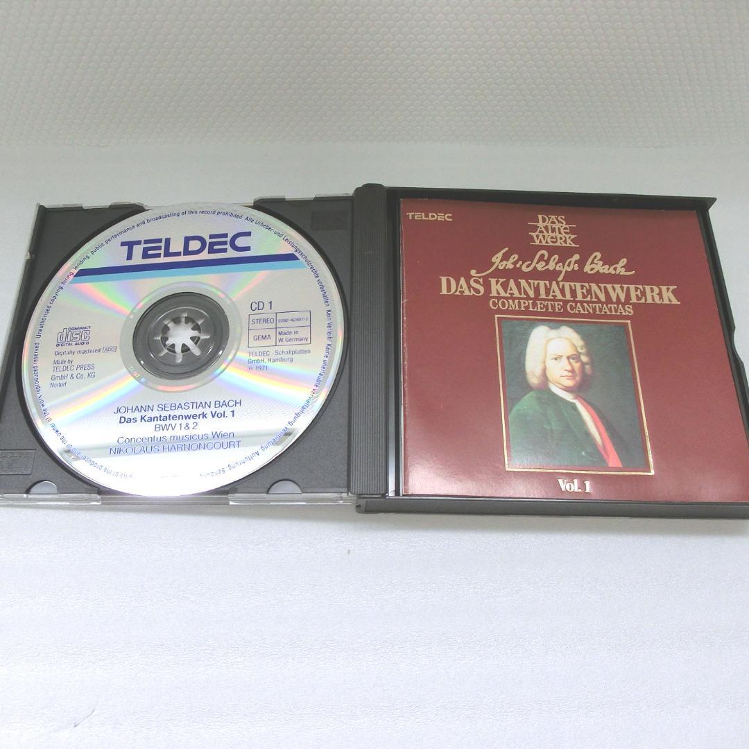 バッハ カンタータ大全集 全45巻 CD83枚組 TELDEC