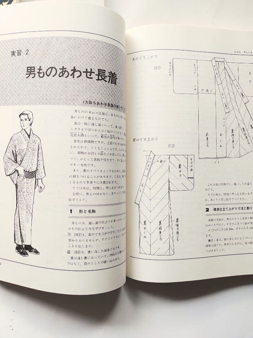 和裁講座 テキスト 全6冊 東京服飾専門学院 昭和52年 1977年